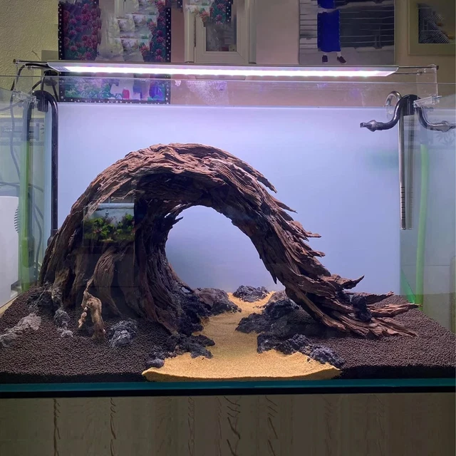 Aquascape driftwood aquarium plants drift wood fish tank decorations home decor