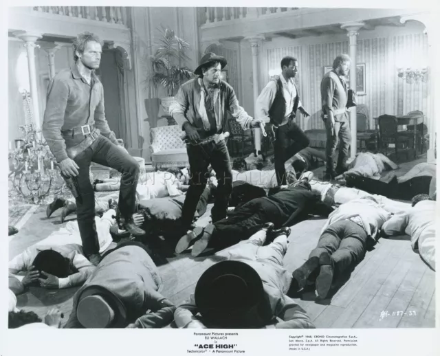 Terence Hill Bud Spencer Il Quattro Dell'ave Maria  1968 Photo Original  #32