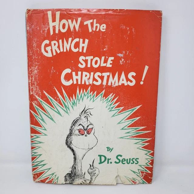 HOW THE GRINCH Stole Christmas by Dr. Seuss 1st Edition! Hardcover ...