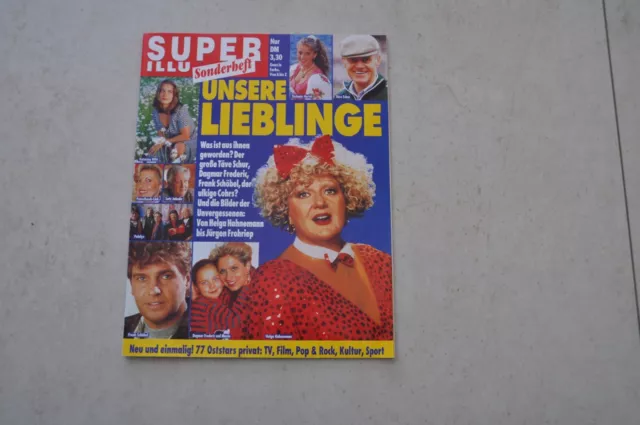 Super Illu Sonderheft Unsere Lieblinge - 77 Oststars privat - 1994