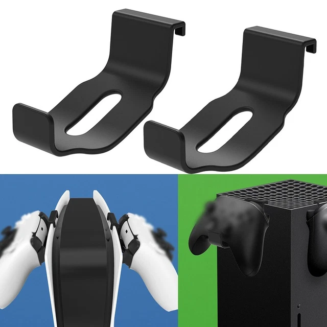 Supporto Per Cuffie In Alluminio - Gancio Da Scrivania Con Nastro Adesivo O Viti, Portata 800 G, Nero - Foto 6