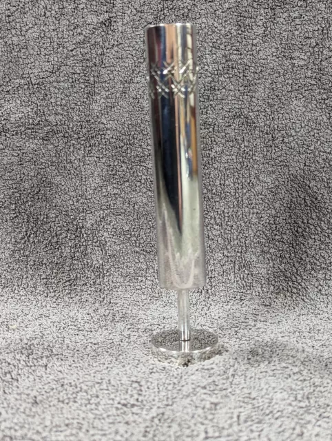 Vintage Silver Plated Single Bud Flower Vase