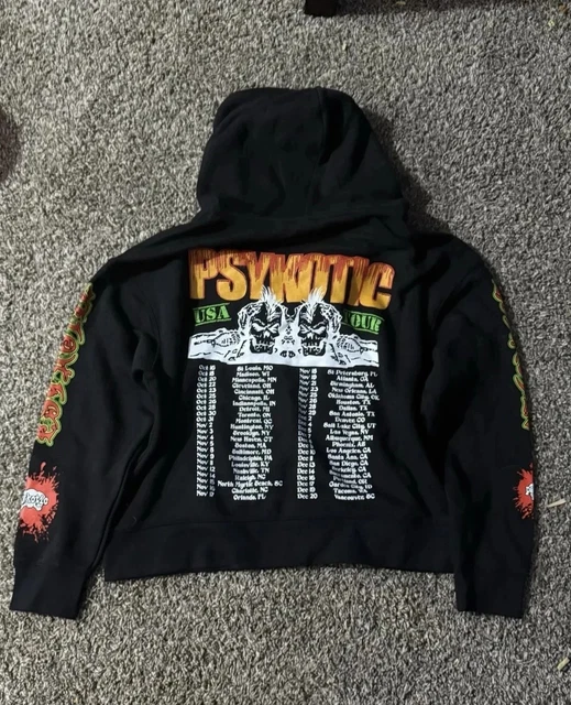 OSAMASON PSYKOTIC US Tour 2025 Zip Hoodie All Size S-5XL For Fan $64.93 ...