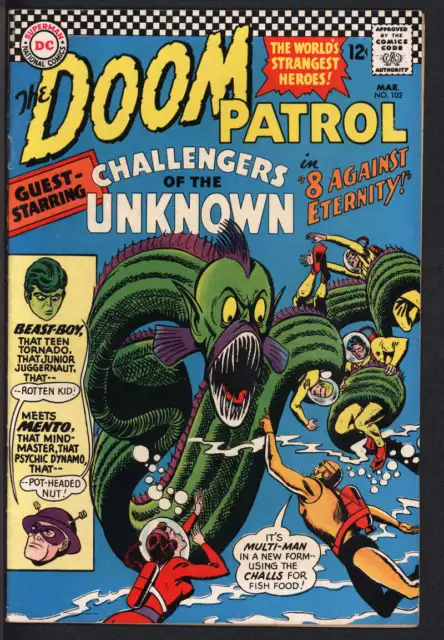 Doom Patrol #102 5.5 // Dc Comics 1966