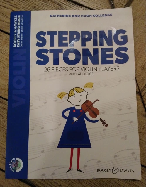 Livre partition Stepping stones Violon + CD