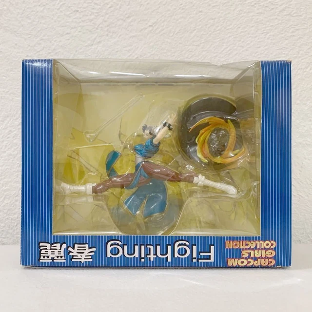 Chun Li Street Fighter Capcom Girls Spinning Bird Kick Figure   total len