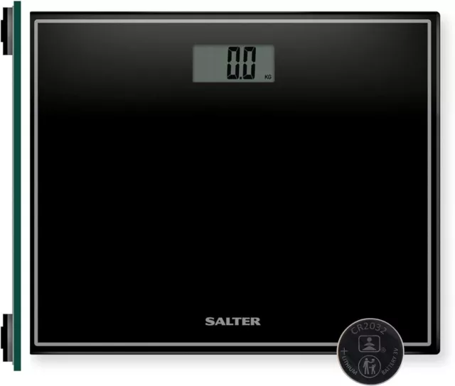 Salter 9207 BK3R bilancia pesapersone digitale Compatta, bilancia digitale perso