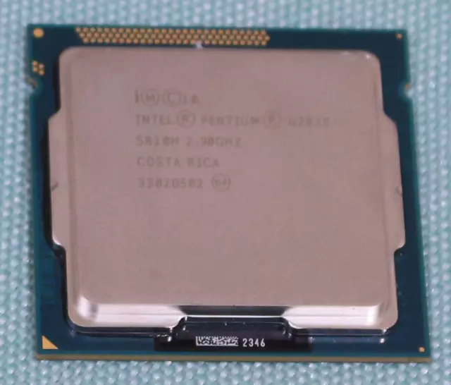 Lotto di 5 processori CPU Intel Pentium 2.9GHz SR10H LGA1155 G2020 5 socket GT/s