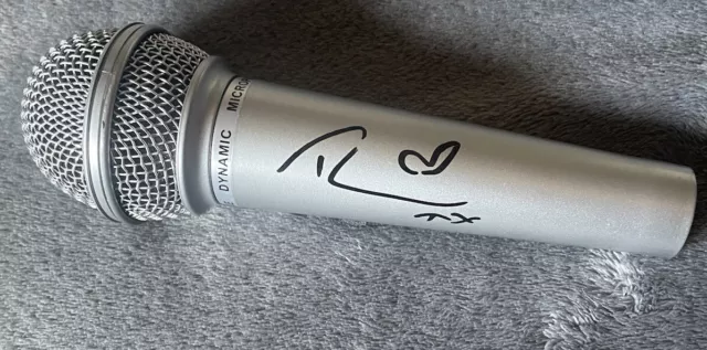 Slowthai signed microphone