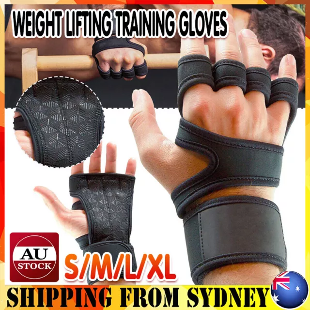 Weight Lifting Training Gloves Women Men Fitness Sports Body Building Gym Gloves