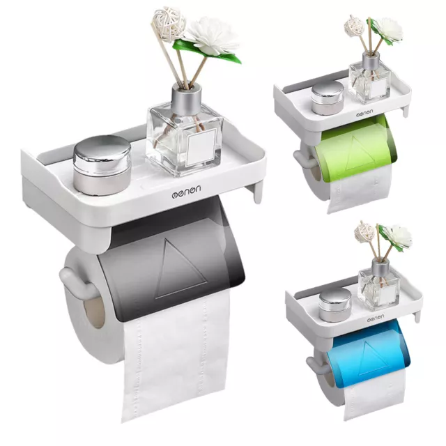 fr Wall Mount Tissue Paper Holder Toilet Paper Holder for Bathroom Kitchen
