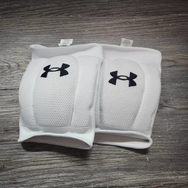 Under Armour Volleyball Knee Pads Small White UA21140-90002-S Adult Armour 2.0