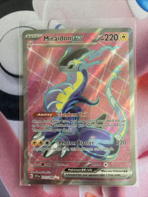 Miraidon ex - 227/198 - Full Art Secret Rare