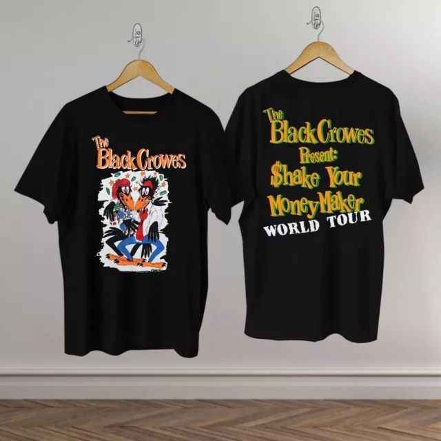 Sale! Vintage 1990 Style Black Crowes Shake Your Money Maker World Tour T-Shirt