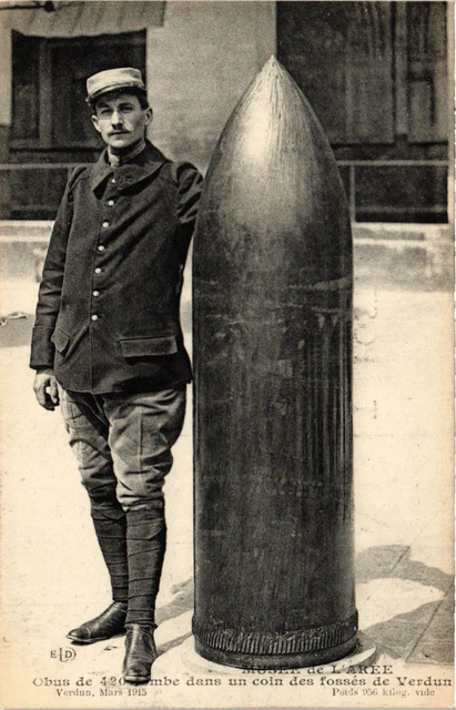 MILITARY CPA Museum of the Area - a corner of the ditches of Verdun (315784)