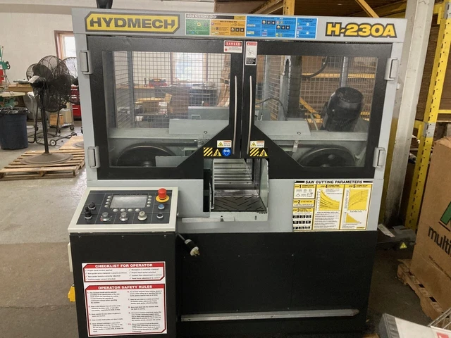 HydMech H-230A Horizontal Band Saw 480V-3PH