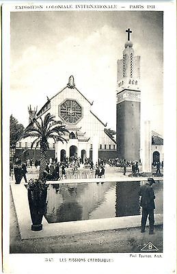 CP 75 Paris - Exposition Coloniale 1931 - Les Missions Catholiques