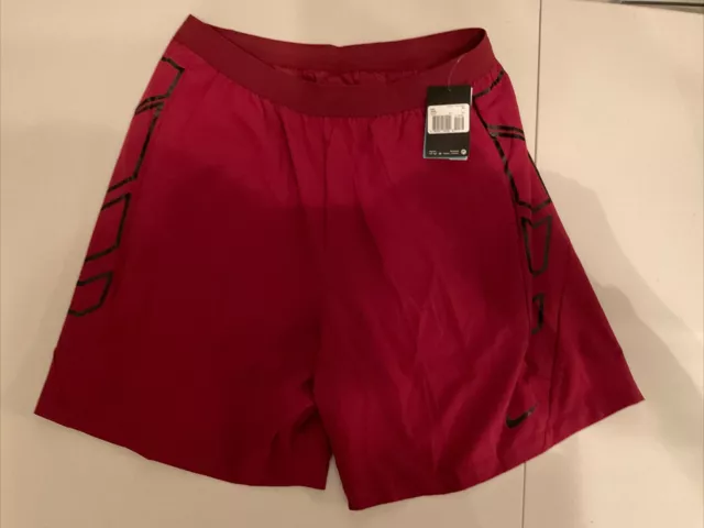 NIKE Mens Shorts Red Size XXL
