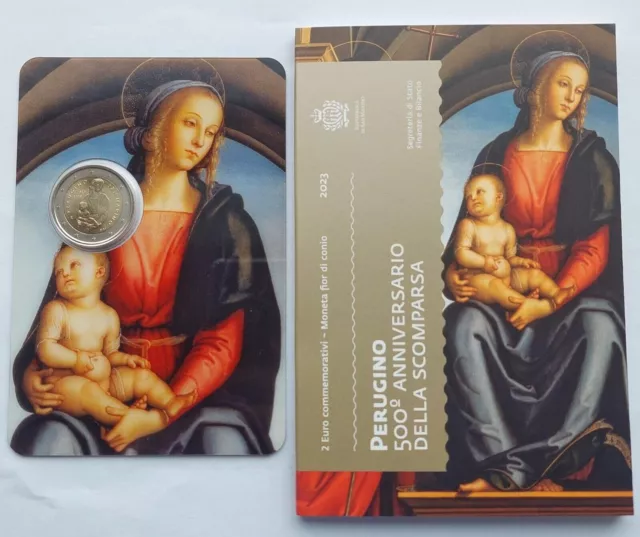 San Marino - Moneda 2 Euros 2023 -500 Aniv Muerte De Perugino-En Cartera Bu-Leer