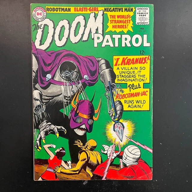 Doom Patrol 101 Silver Age DC 1966 Beast Boy Robotman Arnold Drake Premiani