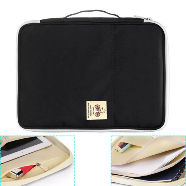 A4 Portfolio Zipped conference folder Business document Case Bag File Organiser