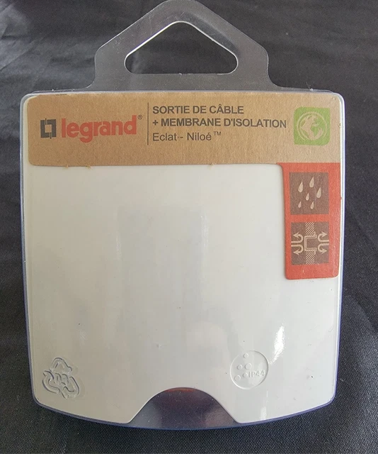 Doigt De Sortie De Câble Legrand Sagane - Réf. 85898 - Enjoliveur Neuf