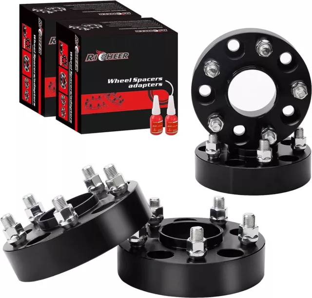 4X 1.5" 5x5.5 Hubcentric Wheel Spacers M14X1.5 For 2012-2018 Ram 1500 5 Lug 2016