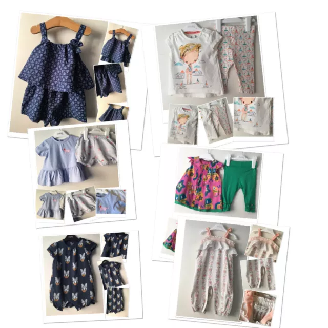 Bambini abiti multi-inserzione primavera estate prossima M&S Zara gap 3-6 mesi 3