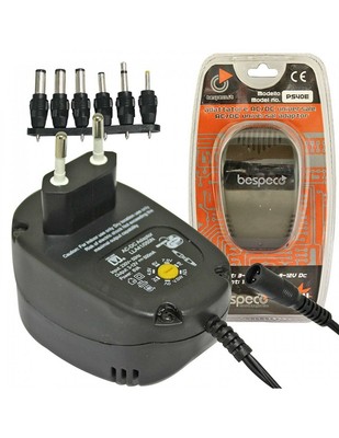 bespeco BESPECO PS50 Alimentatore stabilizzato 9V a 5 Uscite 