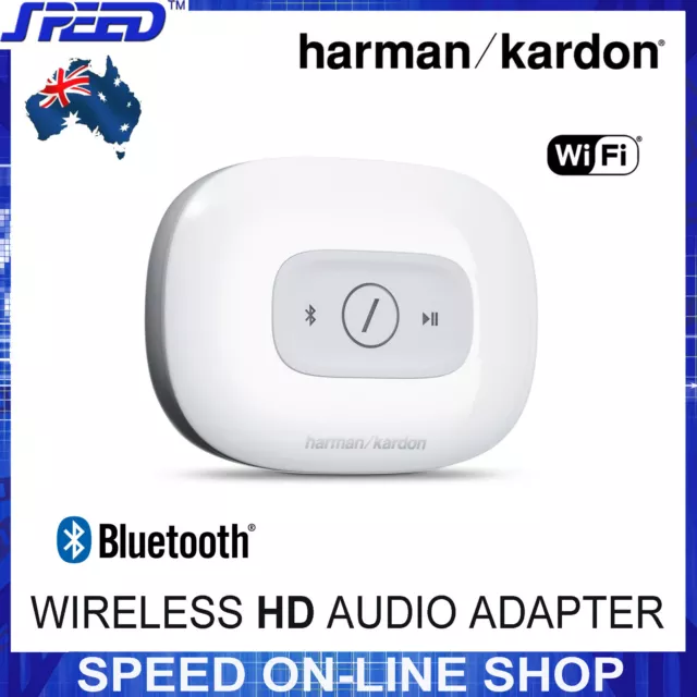 Harman Kardon ADAPT Bluetooth® & WiFi Wireless HD Audio Adapter - White