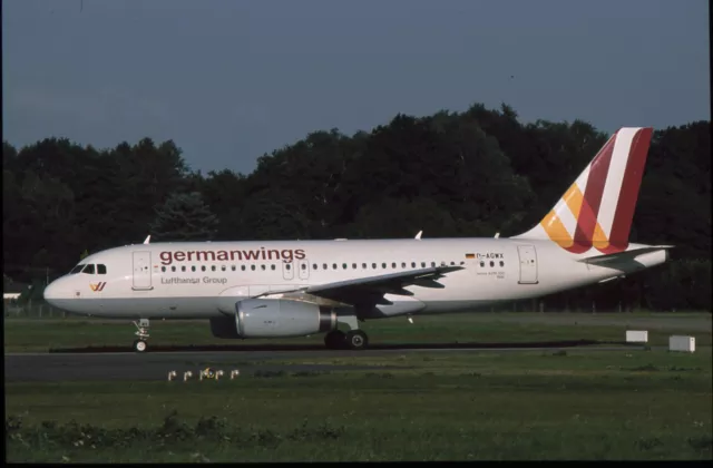 Aircraft Slide Germanwings A319-112 D-AGWX