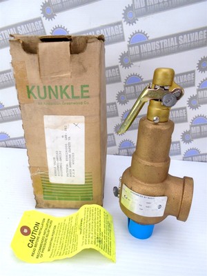 Kunkle 6010dcm01-km VALVOLA DI SICUREZZA-NUOVO IN SCATOLA 