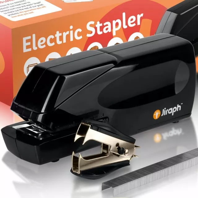 Electric Stapler with Staple Remover and 25-Sheet - Plug In and Battery