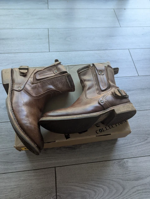 Caterpillar raw boots clearance