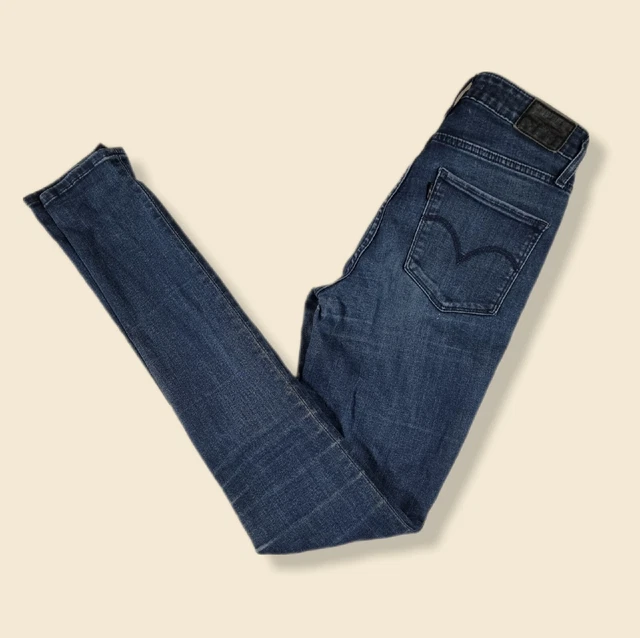 JEANS DA DONNA blu elasticizzati Levis 721 alti e alti W28 L34 EUR 33 68 PicClick IT