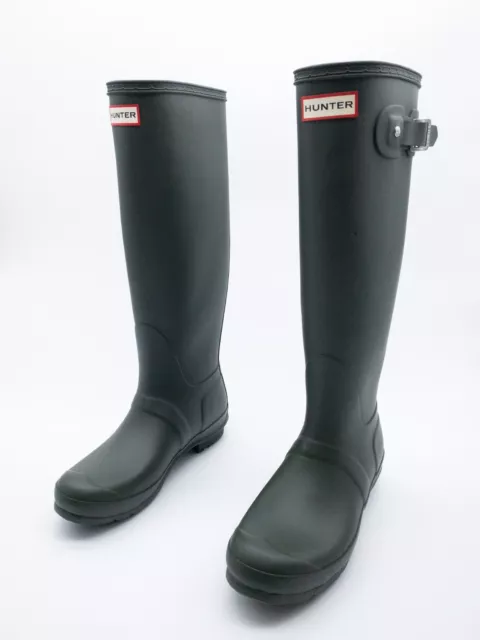 HUNTER Hombre Botas de Goma Agua Verde Talla 39 Ue Art. 12352-70