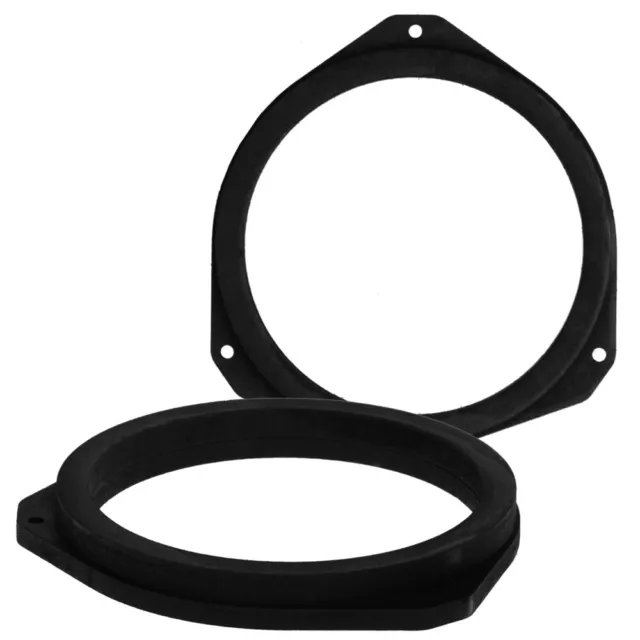 MDF 165 mm Lautsprecher Adapter Ringe für Alfa Romeo Mito 2008- Distanzring Auto