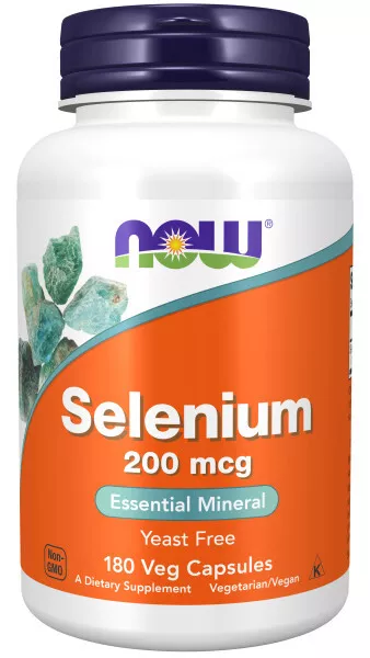 Now Foods, Selenium, 200mcg, 180 Veg. Kapseln - Blitzversand