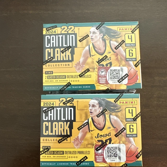 Panini America 2024 Caitlin Clark Collection Blaster Box