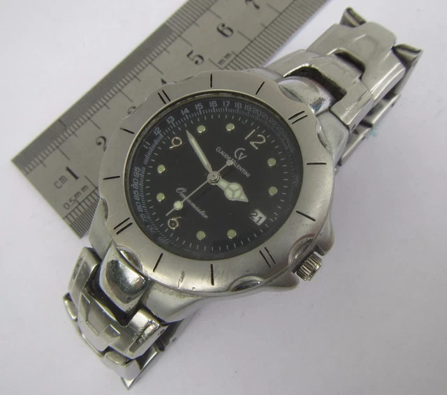 CLAUDE VALENTINI 'OCEANMASTER' CL500 Men's Watch PicClick UK