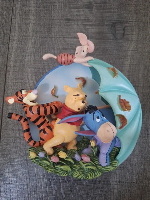 ディズニー　プー　フィギュアプレート　Bradford Exchange社　2001年　個別番号入り　『Some Days its nice to Bee-Yourself』 Bradford Exchange Hello Pooh Collectible Plate, Winnie the Pooh