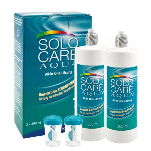 Solo Care Aqua 2x360ML All-in-One Lösung von Menicon