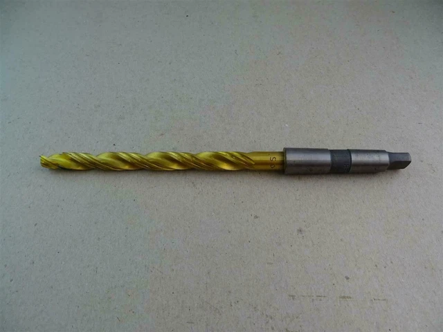 Melcut Tools  .500" Tin Coated Step Drill Bit, Morse Taper , HP-00103