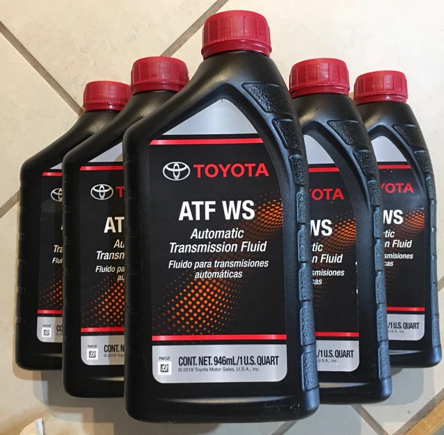6 NEW GENUINE Toyota Lexus Atf Ws Transmission Fluid 00289Atfws Oem 6