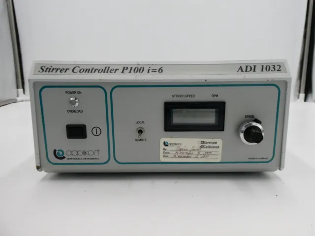 🍀 NICE! Applikon Biotechnology ADI 1032 Stirrer Speed Controller P100 LOT