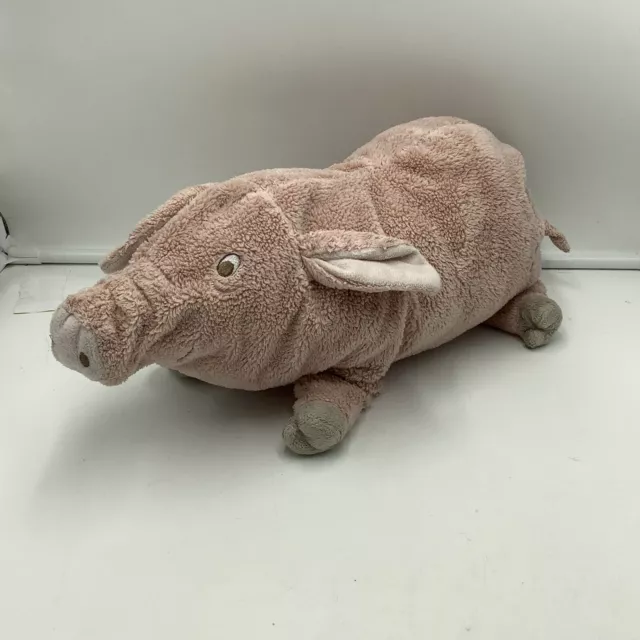 IKEA KNORRIG Pink Pig Plush 16” Stuffed Animal Soft Toy Large Piggy