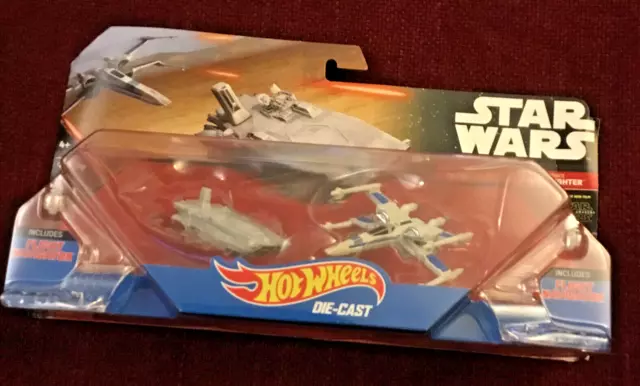 NEW Hot Wheels Star Wars First Order Transporter vs X-Wing Fighter