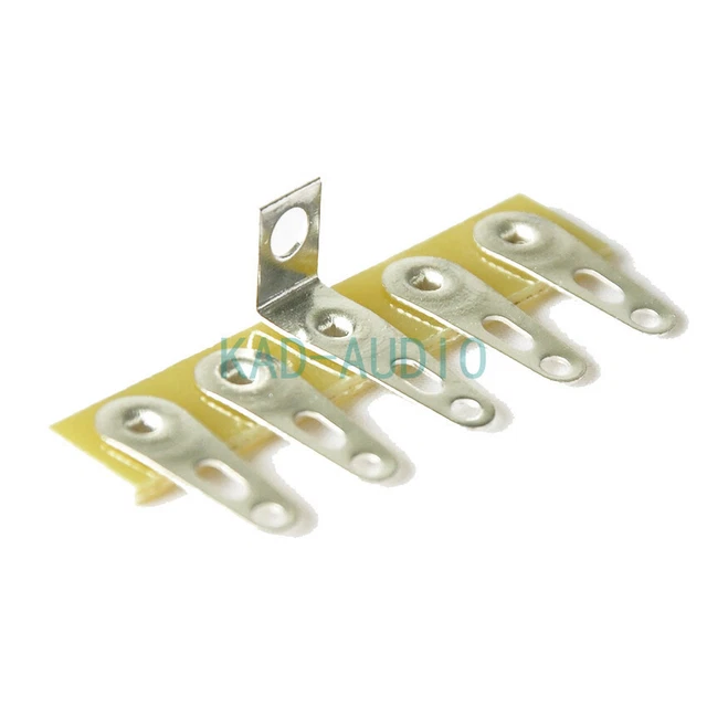 2pcs Point to Point  Terminal Strip 5 plugs Turret Tag Board Guitar Amp DIY