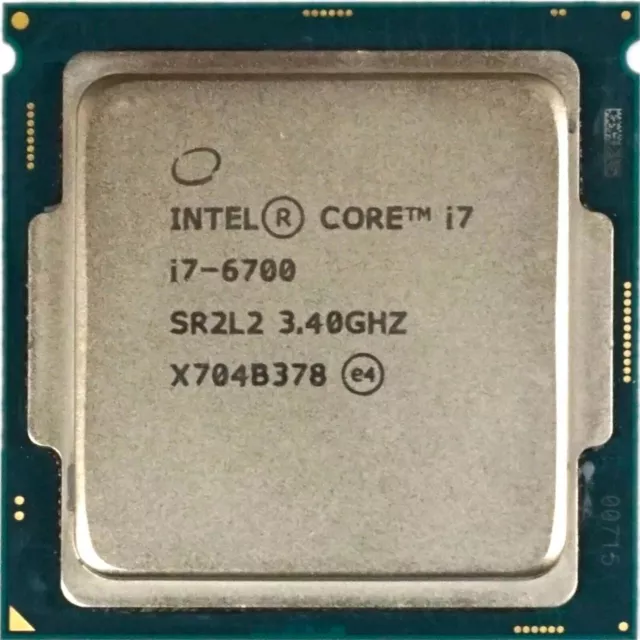 Intel Core i7-6700 Quad Core 4,0 GHz Socket 1151 Skylake-S