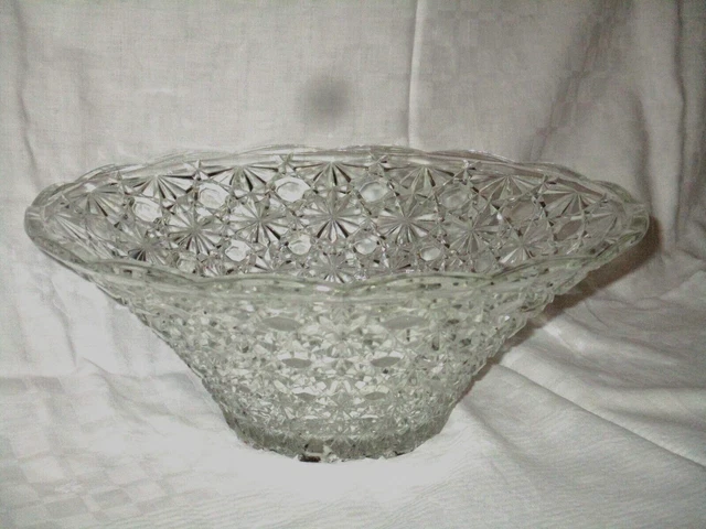 Coupe de fruits - Verre texturé - Arts de la table